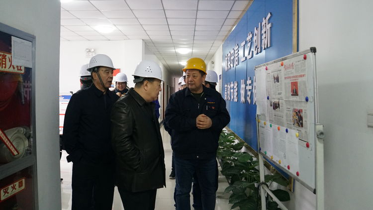 集團領(lǐng)導(dǎo)金輝帶隊赴標準電梯、標準熱處理進行工作調(diào)研
